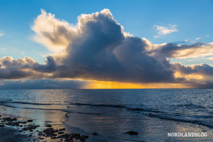 Wolken, Sonne, Meer und unbeschreibliche Farben - das ist Jütland in Dänemark