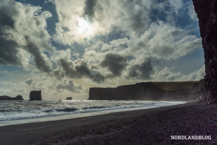 Kirkjufjara Beach im April 2014 (Zugang inzwischen verboten)