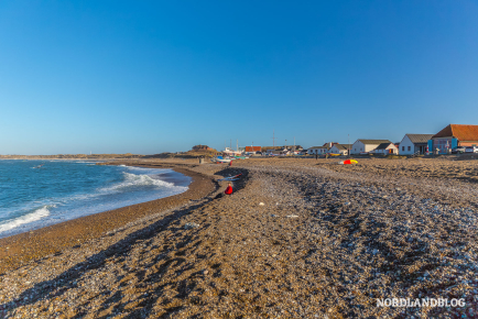 Am Strand von Klitmøller findet man ganz besondere Steine