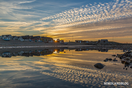 Magisches Licht am Strand von Vorupør