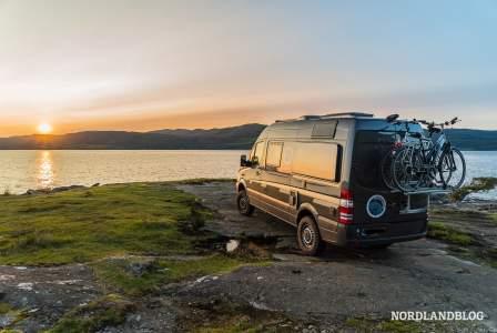 Unbezahlbar - dieser Stellplatz auf der Isle of Mull