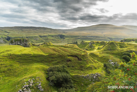 Eine unglaublich schöne Märchenwelt - "Fairy Glen" auf der (Isle of Skye)