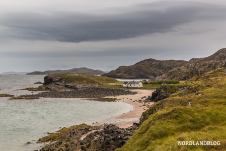 Strände, Felsen und Cliffs prägen die Westküste zwischen Durness und Ullapool