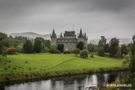 Traumhaftes Märchenschloss: Das "Inveraray Castle" im gleichnamigen Örtchen