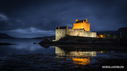 Das "Eilean Donan Castle" - bekannt aus der Highlander Verfilmung