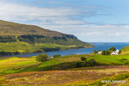 Auf der Isle of Skye an der Straße 8886 nach Lusta