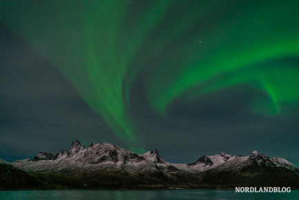 Gänsehaut pur: Die Nordlichter tanzen im November über dem Norden Norwegens