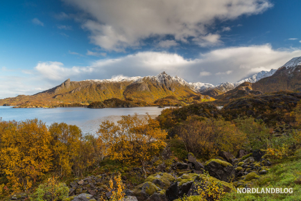 Zauberhafte Herbststimmung auf der Vesterålen Insel Langøya