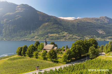 Ullensvang - ein idyllischer Ort am Hardangerfjord