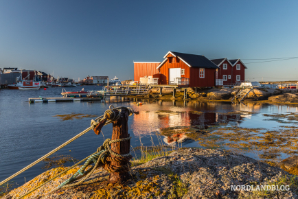 Idylle auf der Insel Sula - weit vor der Küste Norwegens im Atlantik gelegen