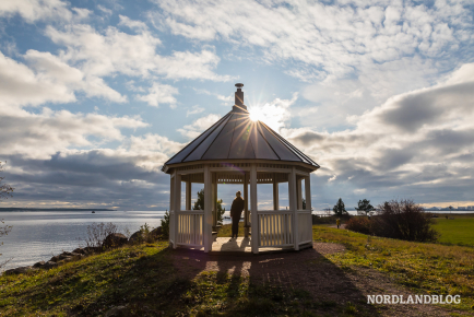 Finnischer Pavillon im "Seaside-Park" von Kotka