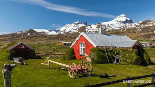 Das wohl meistfotografierte Haus in Borgarfjörður