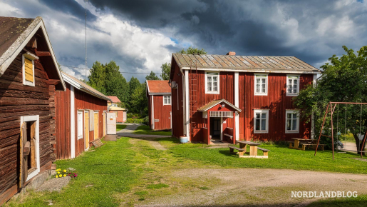 Bauernhof und Cafe Klemetsgårdarna in Westfinnland