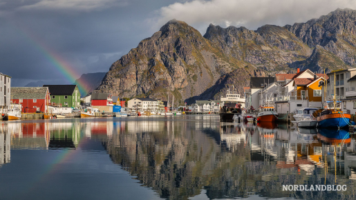 Hafen von Henningsvær (Lofoten)