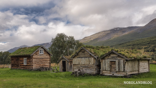Holmenes - die alten samischen Häuser in Kåfjord 