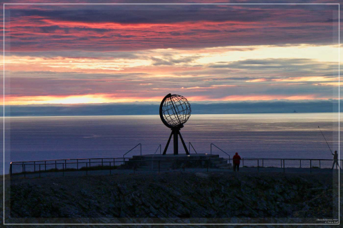 Wunderbare Nacht am 06.08.2021 um 00:55 Uhr am Nordkap