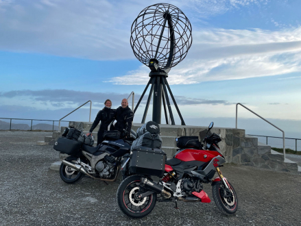 Nordkap-Tour mit unseren Motorrädern