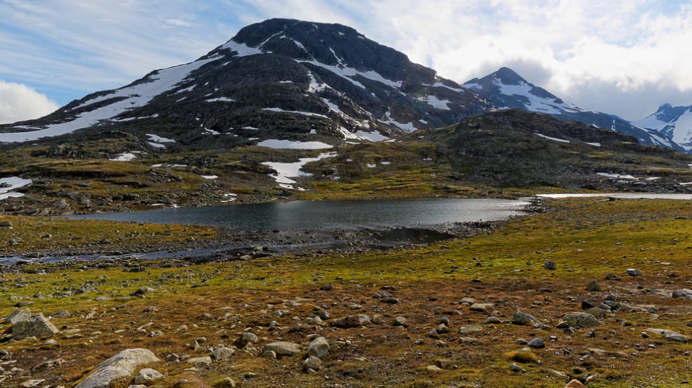 Bild von der atemberaubenden Landschaft und unberührten Natur im Jotunheimen, Norwegen