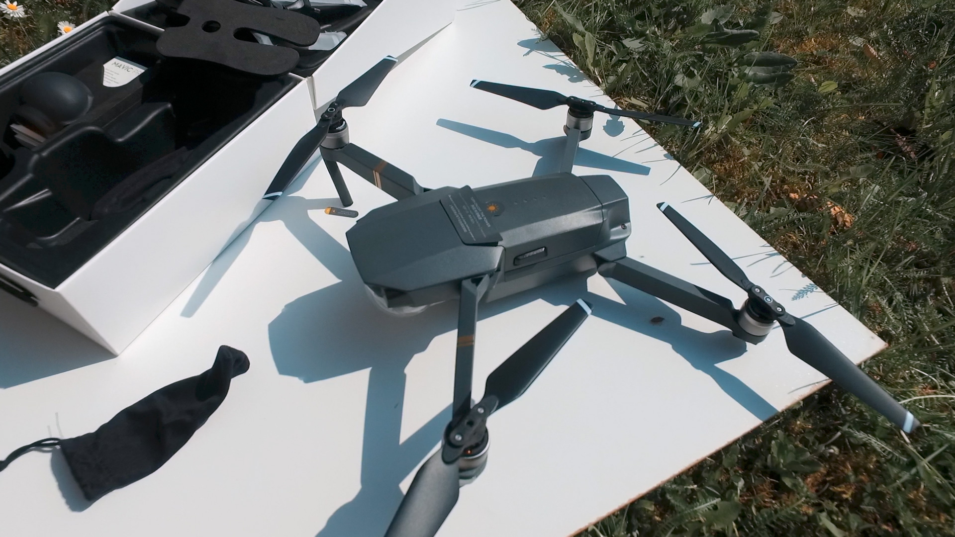 Bild der fertig installierten DJI Magic Pro in ihrer vollen Schönheit