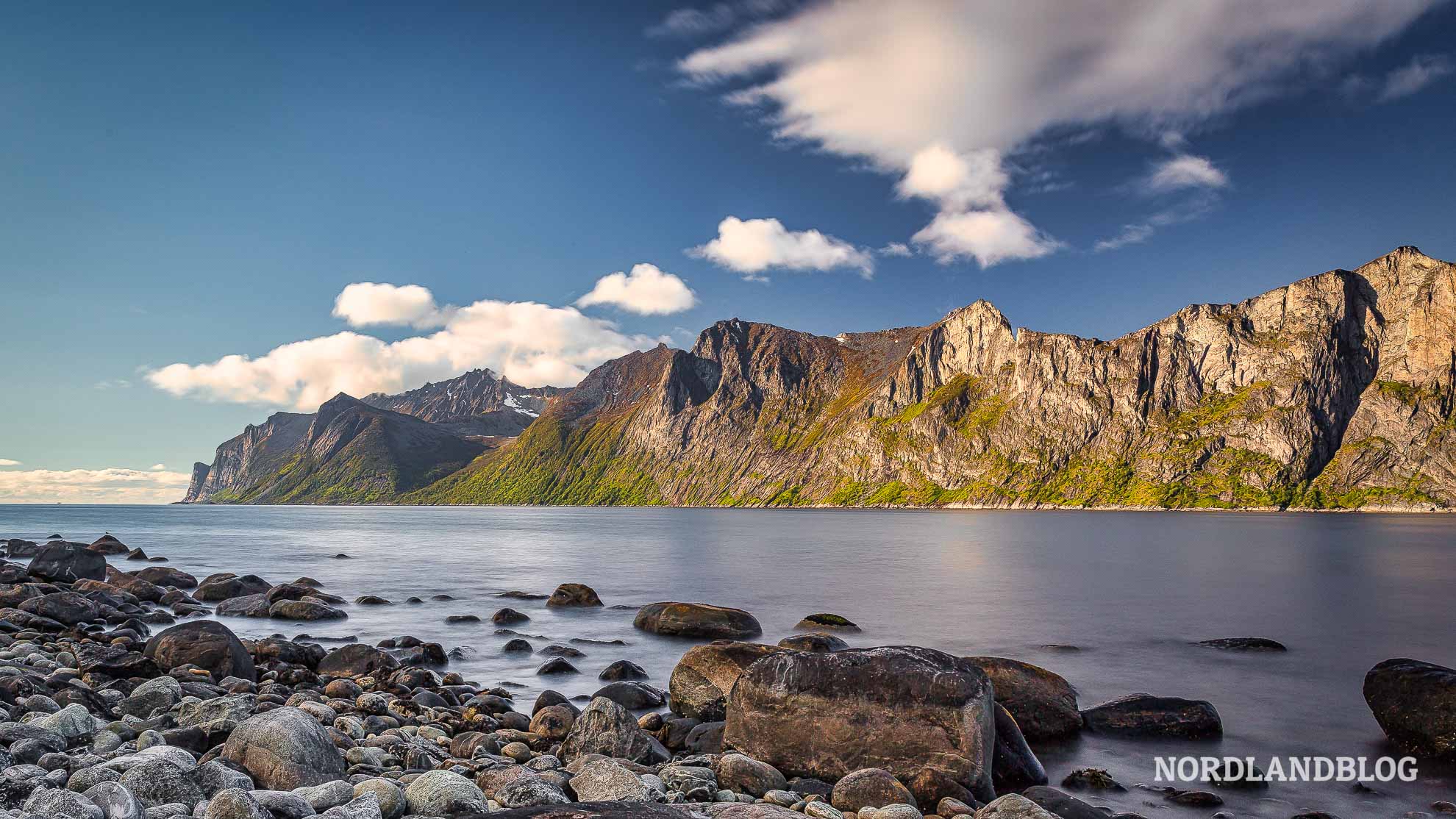 Fjordlandschaft auf der Insel Senja