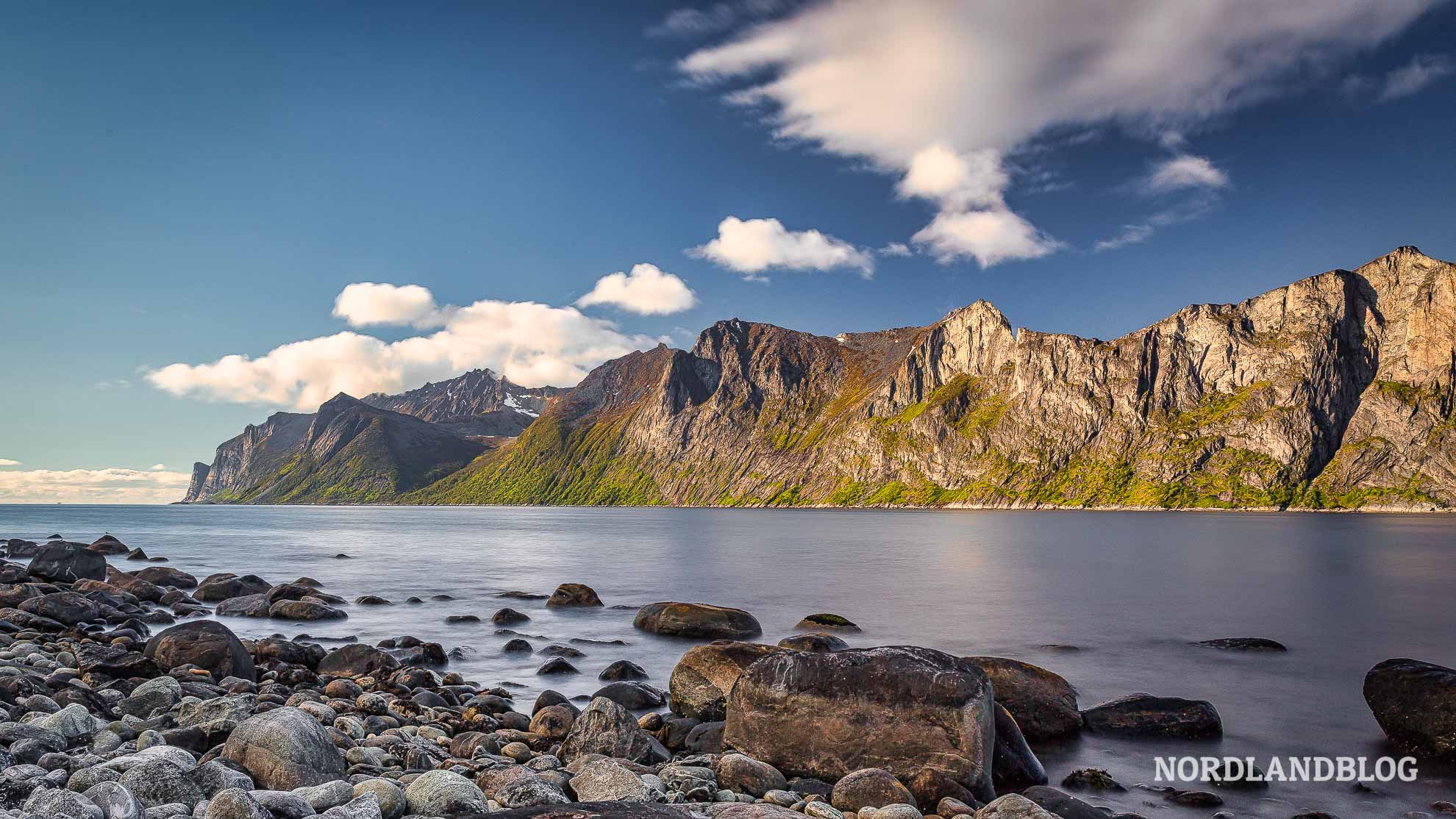 Fjordlandschaft auf der Insel Senja