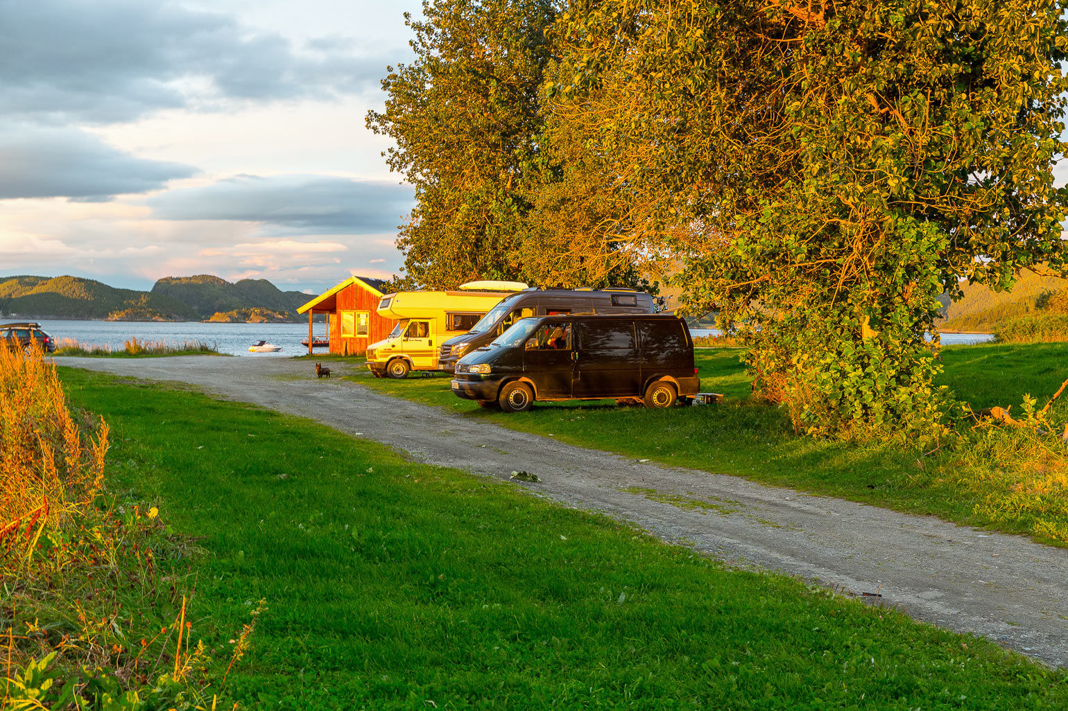 Stellplatz Camping in Norwegen