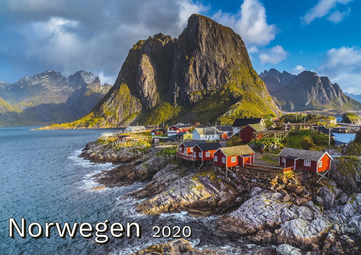 Titelbild Nordlandblog Wandkalender NORWEGEN 2020