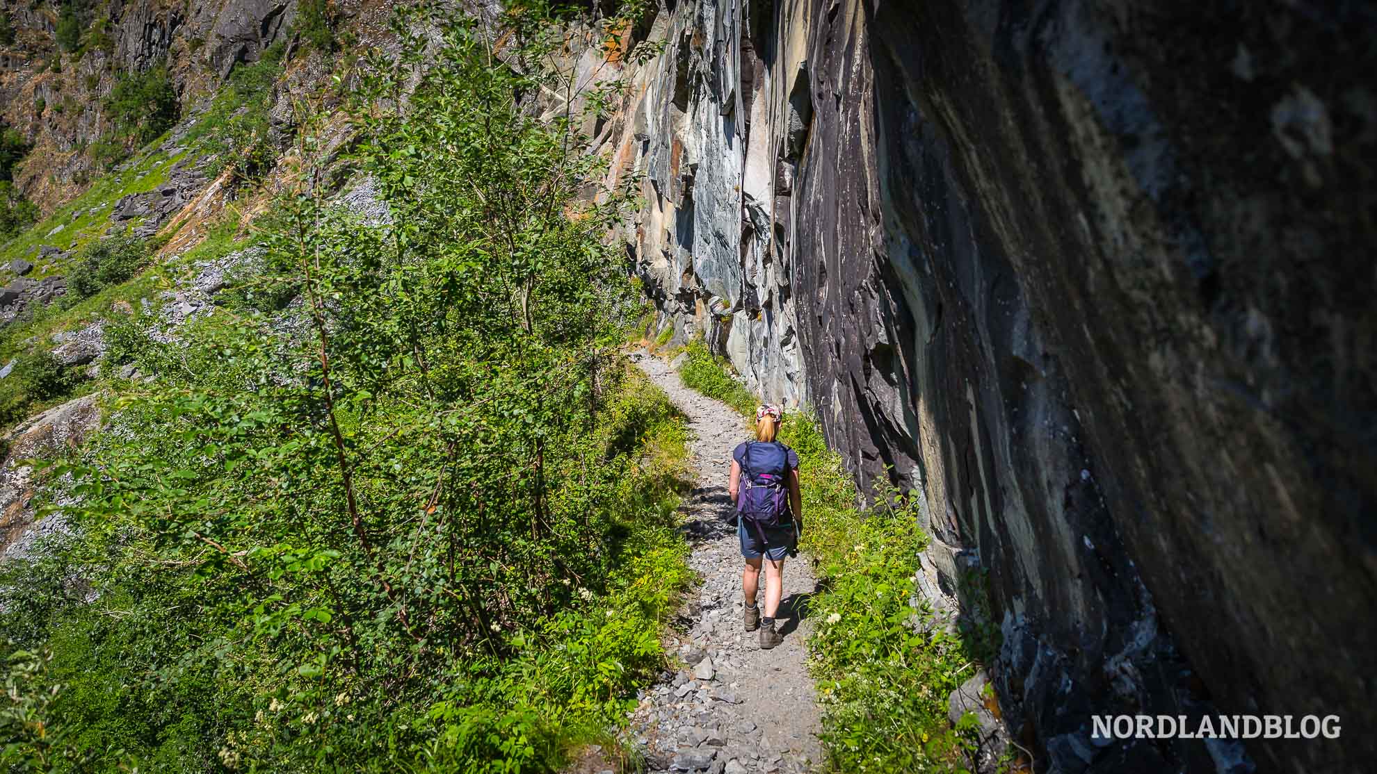 Wanderung im Aurlandsdalen (Sognefjord - Norwegen) Nordlandblog - Kurz vor dem Ziel