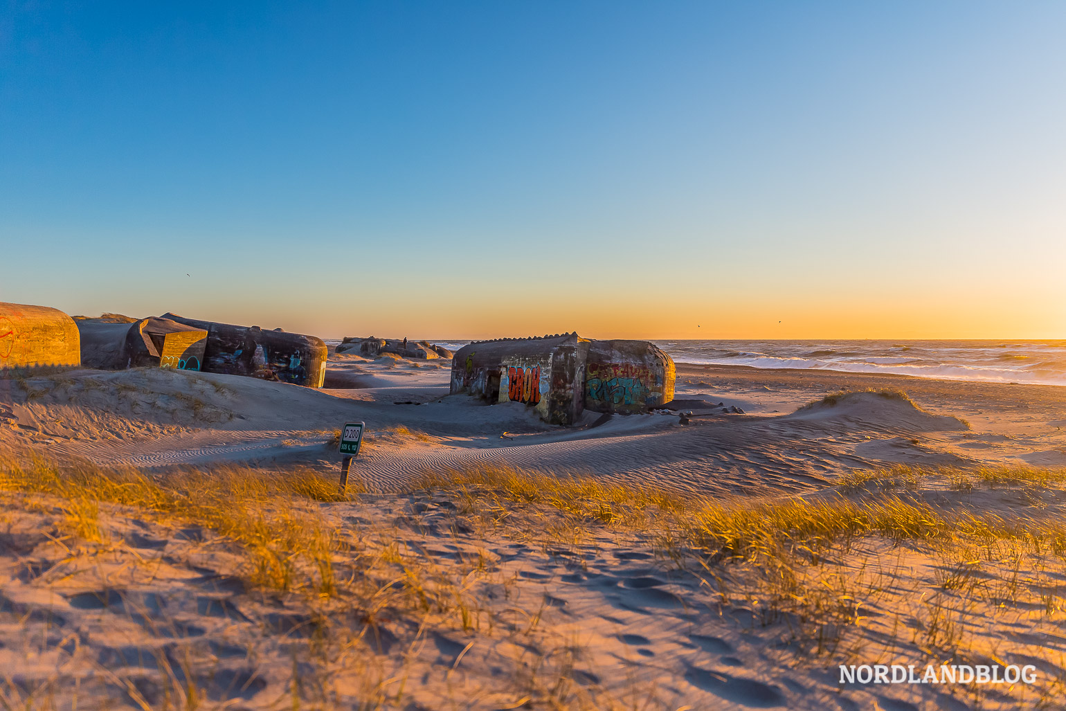Bunker am Südstrand von Klitmøller