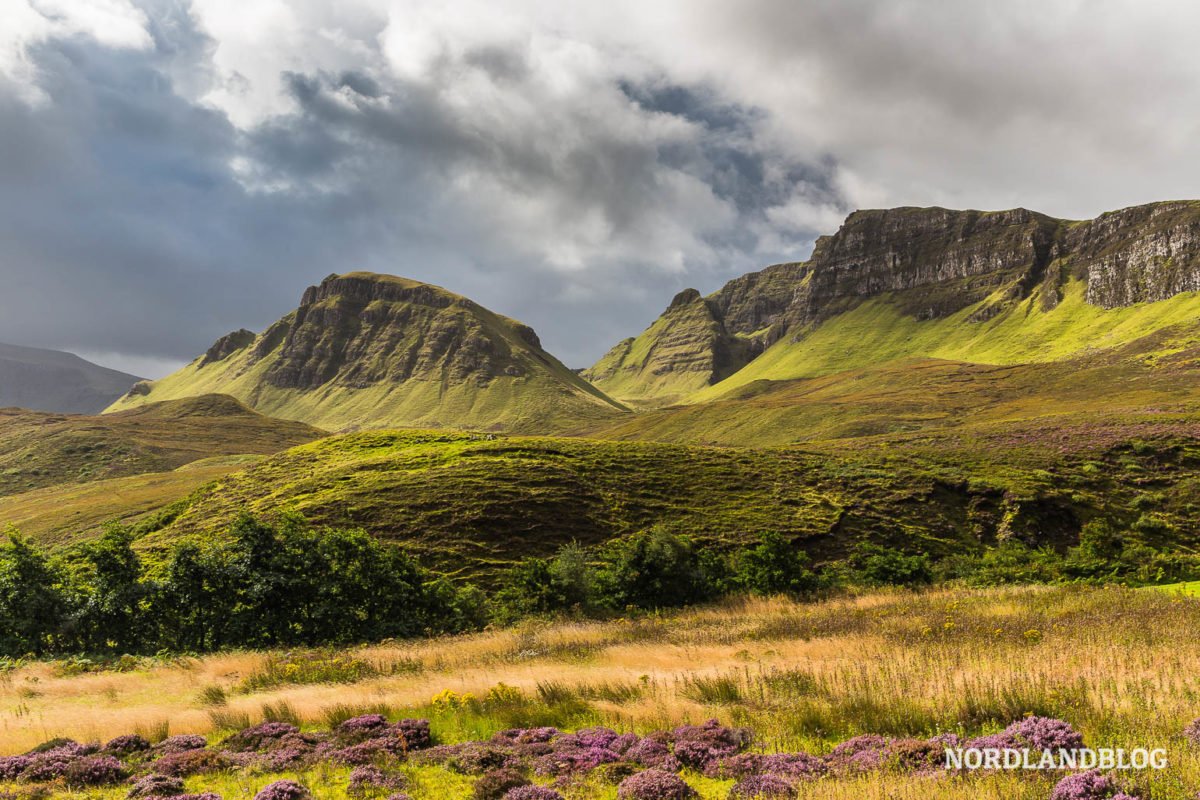 Auch ein Wanderparadies Quiraing auf der Isle of Skye.