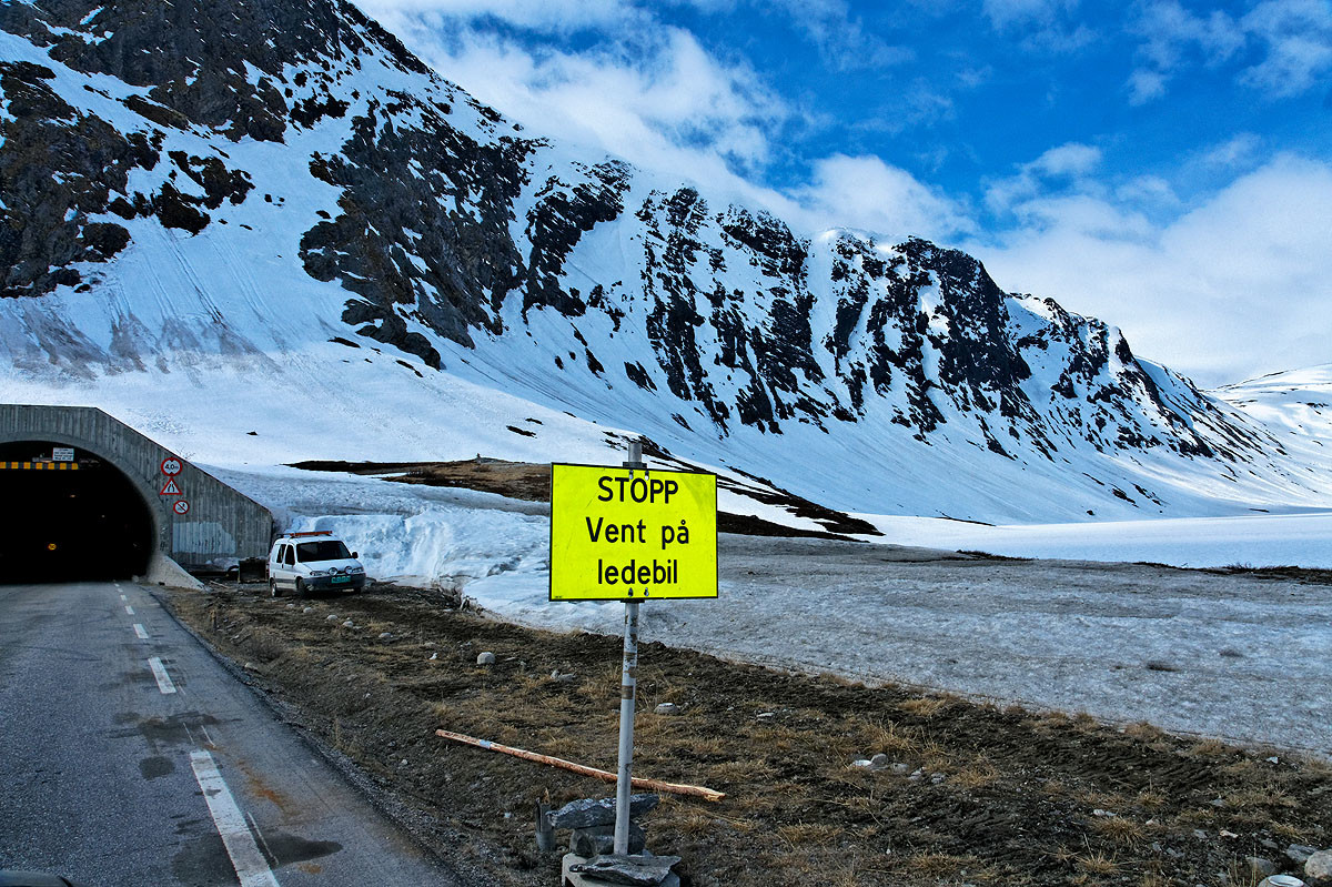 Auto durch Norwegen