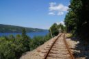 Die stillgelegte Bahnstrecke der Flekkefjordbanen