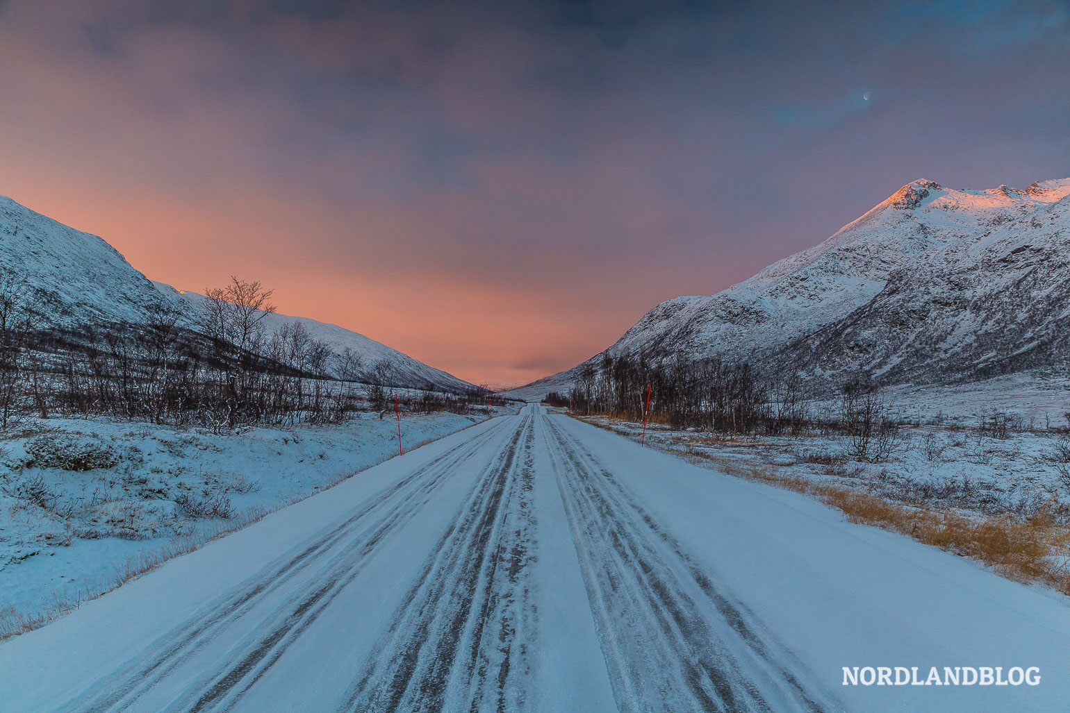Endlose Weite in der Winterlandschaft - Wintercamping in Norwegen