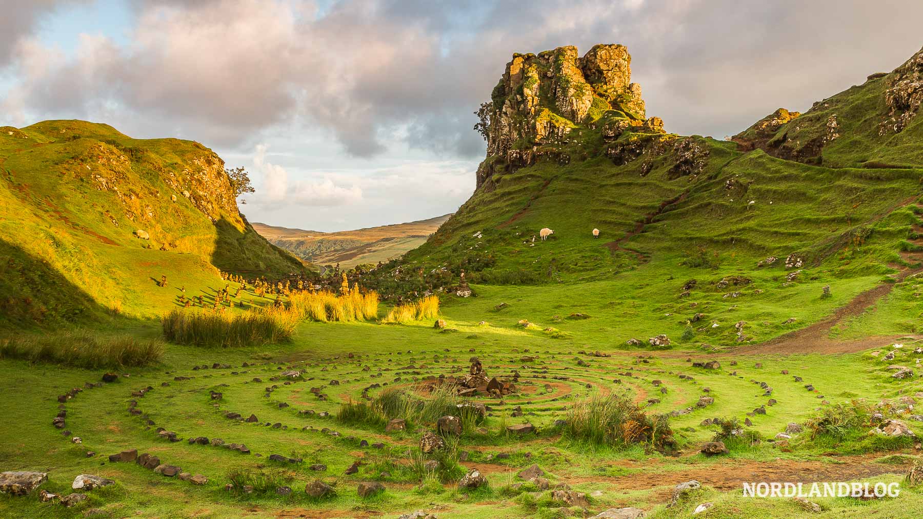 Fairy Glen auf der Isle of Skye