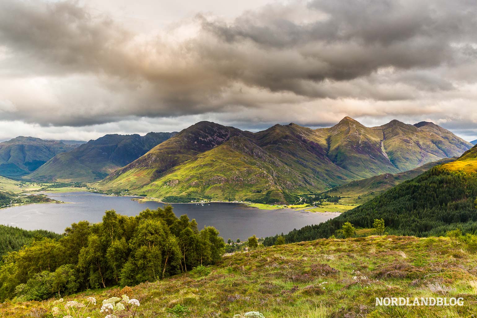Die Sieben Schwestern in Schottland an der Westküste