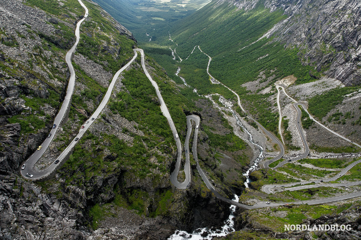 Trollstigen - ein Highlight, wenn man mit dem Auto in Norwegen unterwegs ist