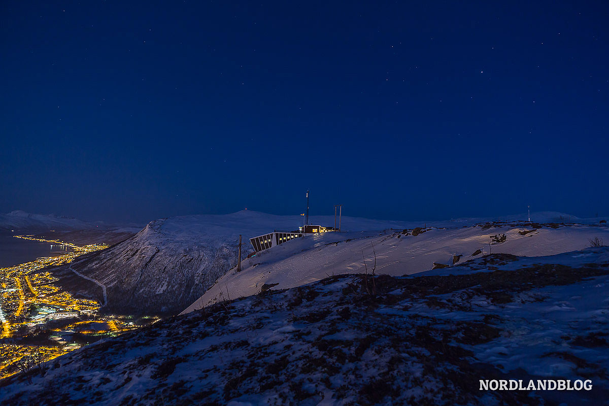 Bergstation der Seilbahn Fjellheisen in Tromsø