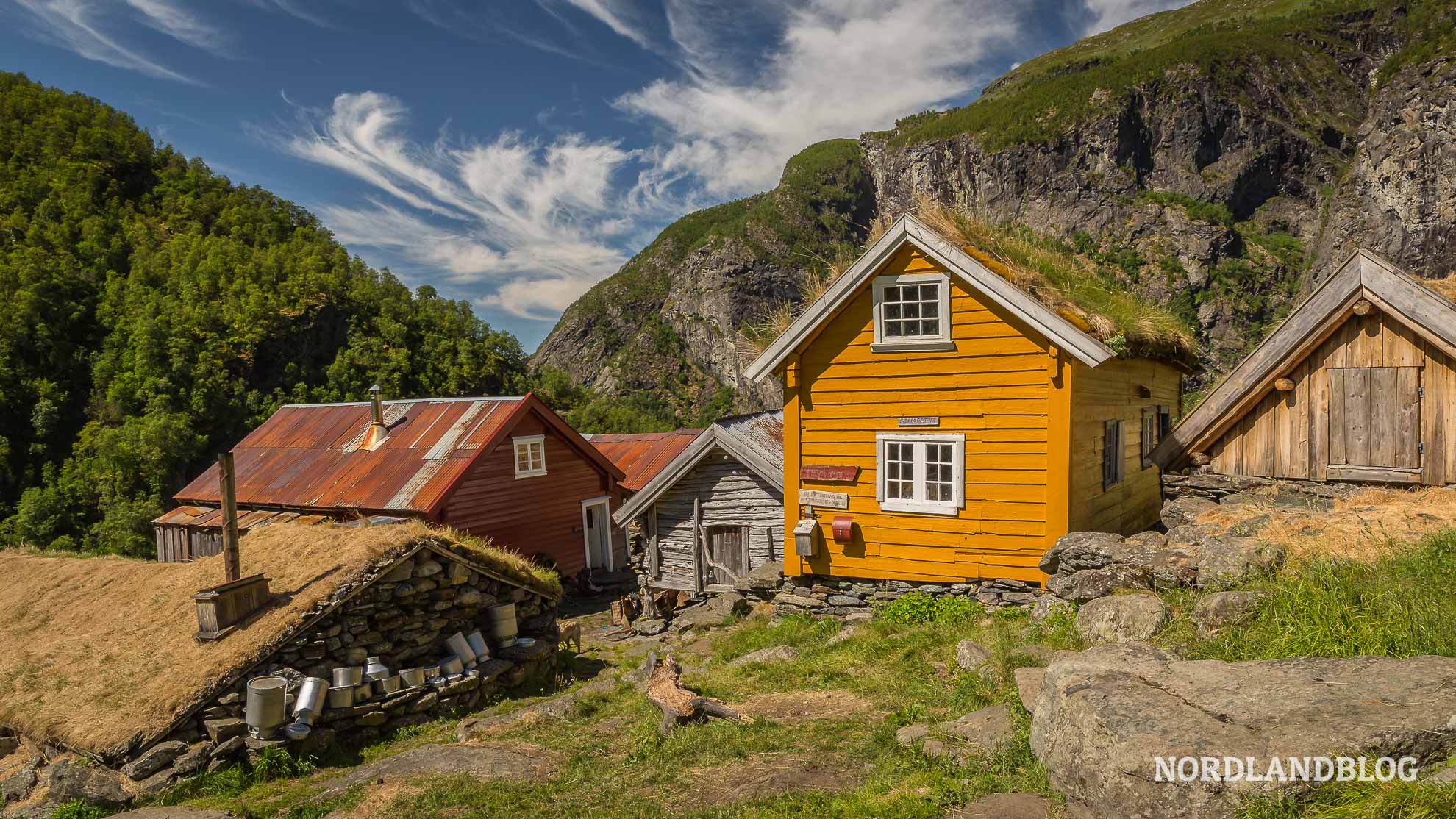 Alte Farm - Bauernhof im Aurlandsdalen in Norwegen (Nordlandblog)