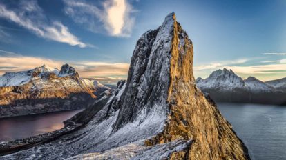 Nordnorwegen Segla Senja Inseln des Nordens Titelbild Kastenwagen-Roadtrip