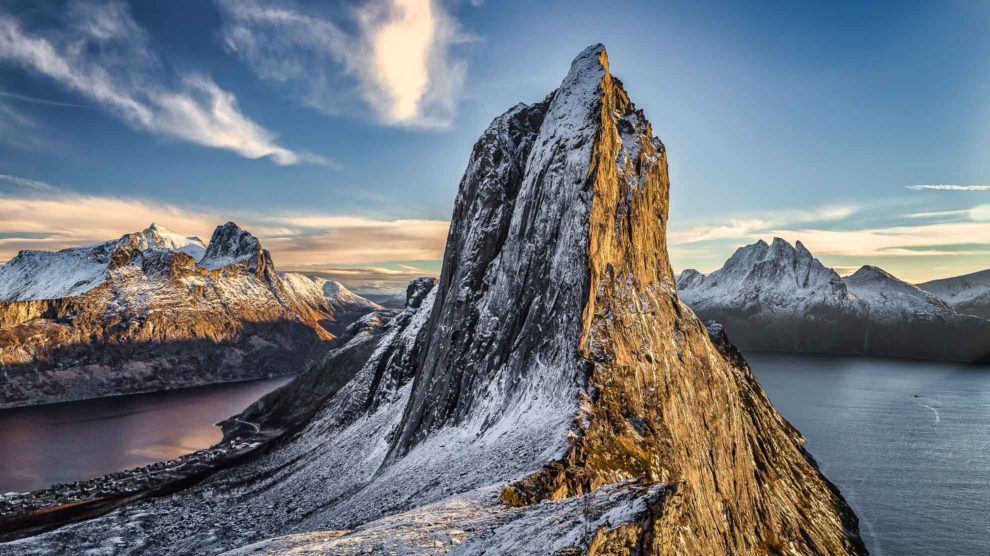 Nordnorwegen Segla Senja Inseln des Nordens Titelbild Kastenwagen-Roadtrip