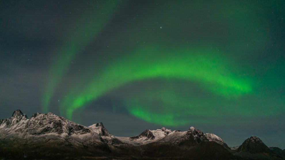 Nordlichter Norwegen fotografieren Tromsoe