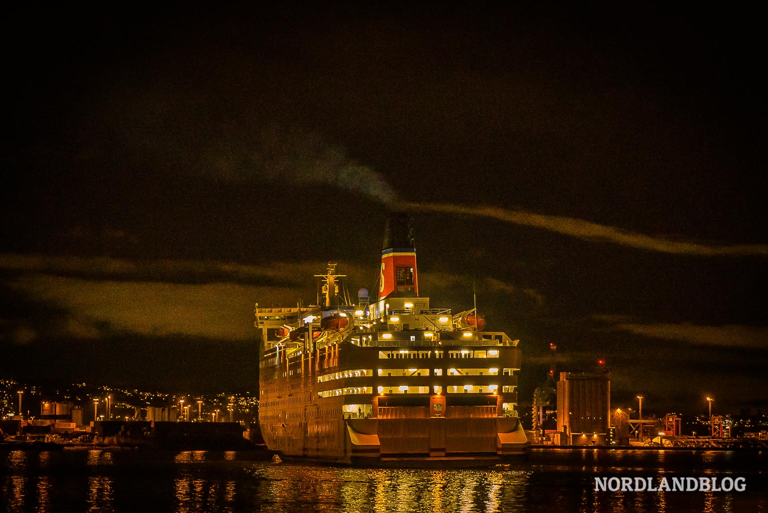 Stenaline Fähre im Hafen von Oslo (Nordlandblog)