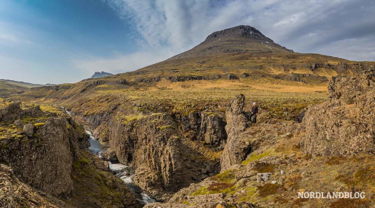 Canyon bei Streitishvarf Island Canyon bei Streitishvarf Island