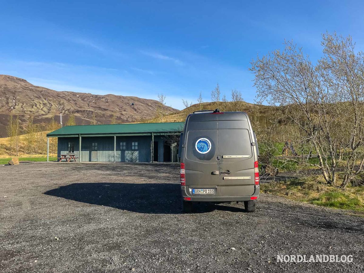 Stellplatz Kastenwagen Geysir Island
