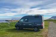 Campingplatz Akranes Island Kastenwagen Wohnmobil Nordlandblog