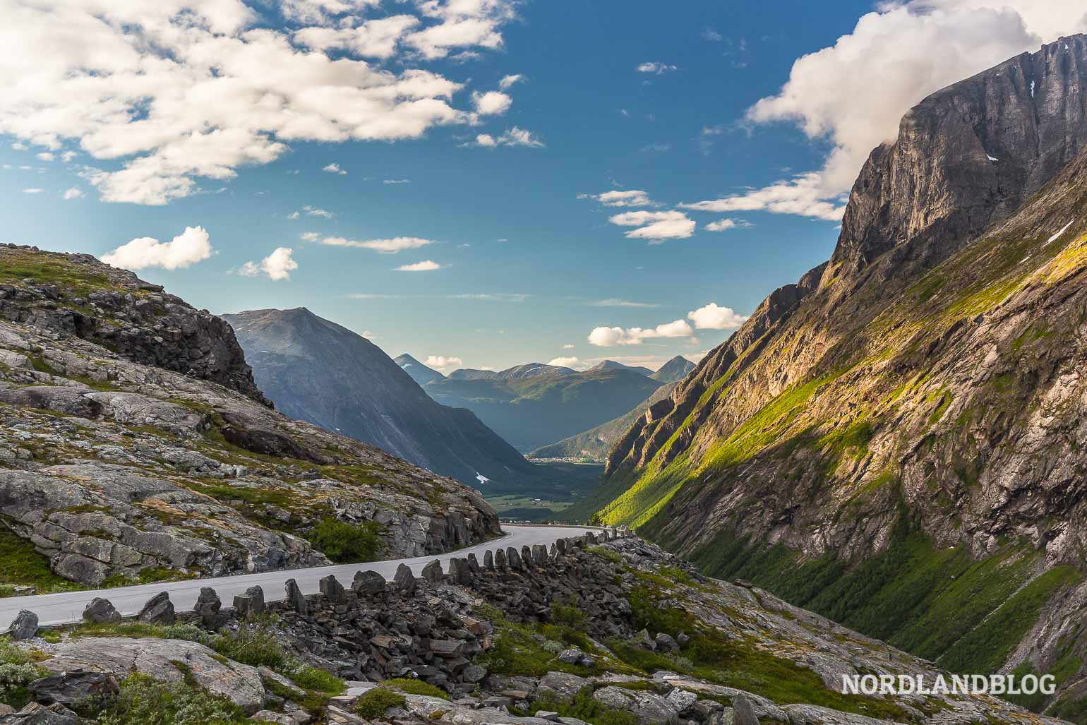 Trollstigen bei Andalsnes in Norwegen (Nordlandblog)