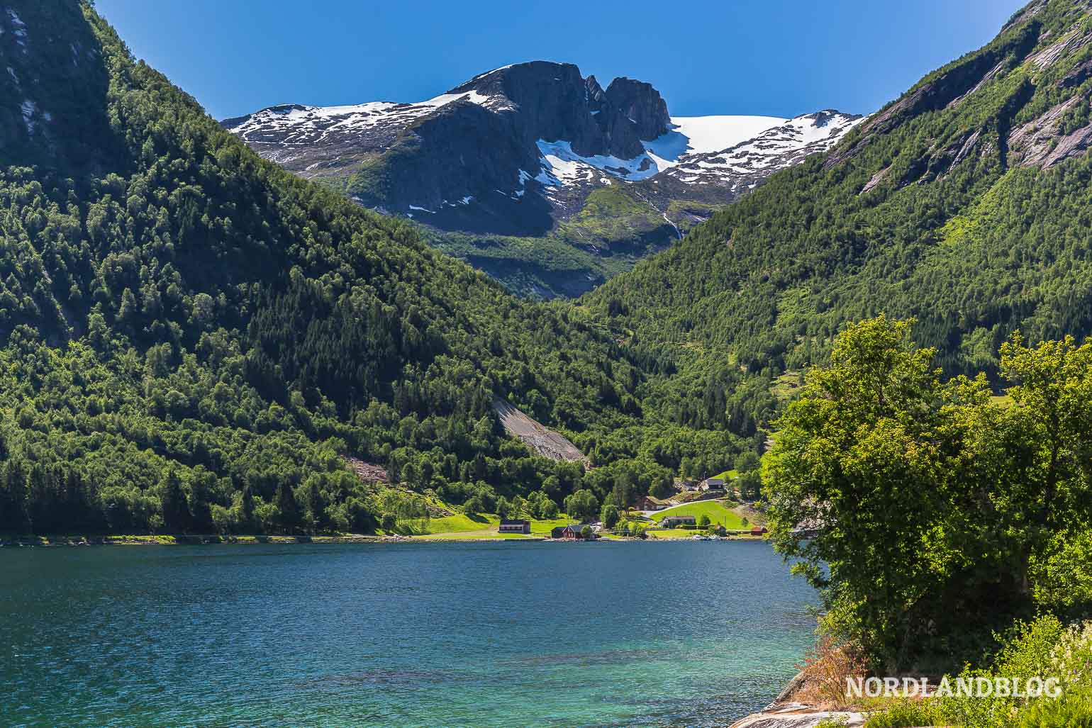 Fjordidylle bei Balestrand