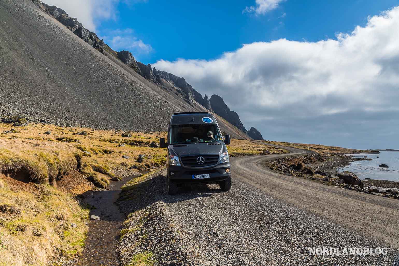 Die Tour geht weiter - vom Vestrahorn in Richtung Vatnajökull