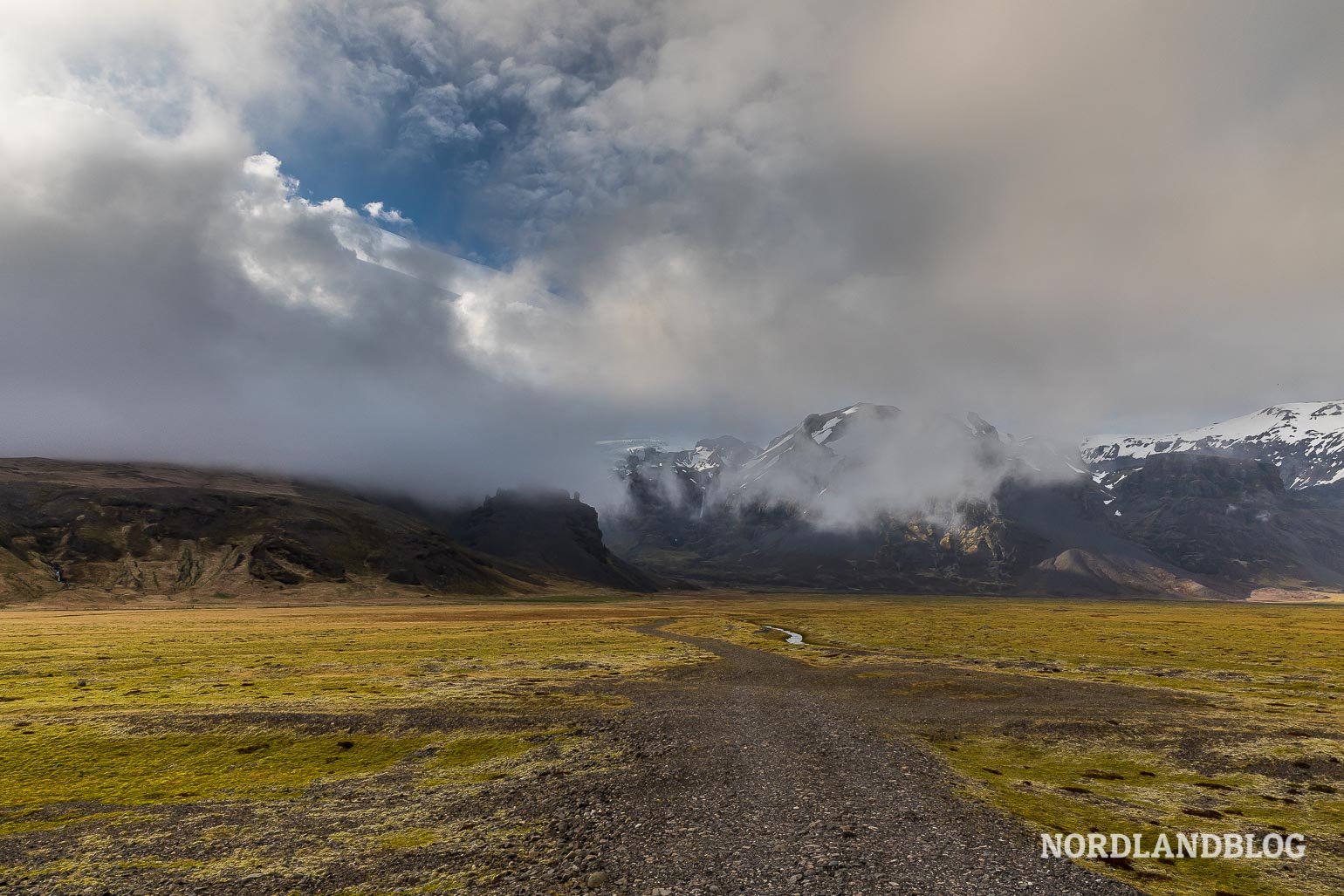 Auf dem Weg zum Skaftafell Nationalpark