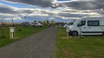 Campingplatz Burdalur im Westen von Island